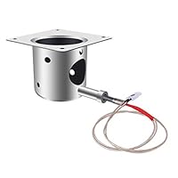 Fire Burn Pot and Hot Rod Ignitor Kit Replacement Parts for Traeger Wood Pellet Grills Fire Pot and Igniter Combo