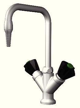 Ct4414 Swing Faucet Deck Mounted Gooseneck Mixing Faucets