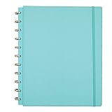 Office by Martha Stewart Discbound Customizable Notebook, Letter Size, Blue (44461)