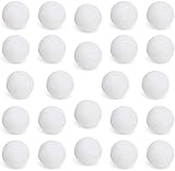 Totem World 24 White Beer Pong Balls - 38mm Ping