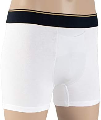 Dashing Boxer Brief - Supima Cotton - White M