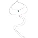 Sexy Sparkles Bikini Beach Crossover Harness Necklace Waist Belly Body Chain Jewelry