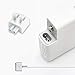 Mac Book Air Charger, Ac 45w Magsafe 2 (T-Tip) Connector Power Adapter Charger for Mac Book Air 11 inch and 13 inch (for Mac Book Air Released After Mid 2012)