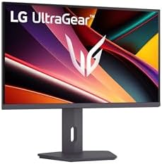 27G610A-B Ultragear Gaming-Monitor, 68,6 cm (27 Zoll), IPS, QHD (2560 x 1440), 200 Hz, 1 ms, HDR10, FreeSync Premium, höhenverstellbar, dunkelviolett matt