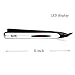 Berta 1-Inch Professional Tourmaline Ceramic Flat Iron Hair Straightener, Pearl White