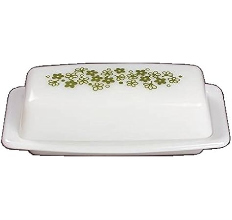 Amazon Com Corning Ware Pyrex Spring Blossom Quarter Pound Covered Butter Dish Butter Dishes