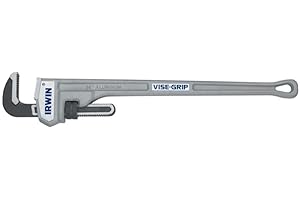 Irwin 2074136 5-Inch Jaw Capacity 36-Inch Cast Aluminum Pipe Wrench