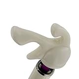 Siam Circus Tri-Gasm Triple Orgasm Attachment Tip for the Hitachi Magic Wand Plus 10 Ml ID Glide Lube