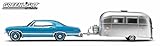 Greenlight Hitch & Tow Series 1 - 1967 Chevrolet Impala Sport Sedan and Airstream 16' Bambi