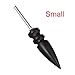 Leather Burnisher,Knoweasy Leather Slicker Tool and Leather Burnishing Tool,Pointed Tip Leather Slicker for Dremel Rotary Tools