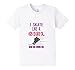 Kids I Skate Like a Girl Hockey Tee Shirt 10 White