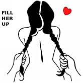 Car Stickers and Decals for Men,Spoof Sexy Girls Decals for Cars Bumper Trunk SUV Motorcycle Truck Wall Decorations,Waterproof Vinyl Stickers for Adults (Black)