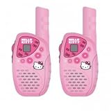 Hello Kitty KT2022 Mini FRS/GMRS 2 Piece Walkie Talkie Radio System Set, 22 Channels