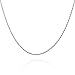 TTVOVO 925 Sterling Silver 1MM/2MM Snake/Box/Twisted Rope/Link Chain - Italian Crafted Necklace - Super Thin & Strong - 16