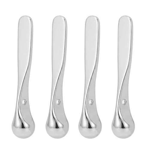 ECHO-OVE 4 Pcs Travel Silver Small Metal Eye Cream Applicator at Amazon