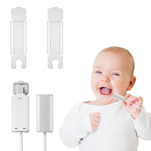 Child Proof Charger Cover, USB Charger Protector for Baby Proofing, Electrical Baby Safety Products, Prevent Baby from Biting Charging Cable End（4Pcs）
