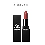 3CE Matte Lip Color / New colors / MLBB Lipstick / Stylenanda (118 Holy Rose)