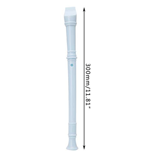 Sales-B Creative Plastic Musical Instrument Recorder Soprano Long 8 Toy Musical Instrument