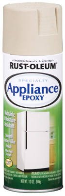 Appliance Spray Enamel, Almond, 12-oz.