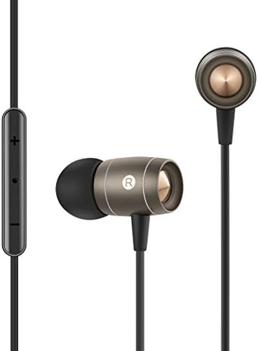 Earphones, Earbuds, in-Ear Headphones Noise Isolation Headsets Heavy Bass Earphones with Microphone Compatible iPhone Samsung iPad and Most Android Phones,ZW3