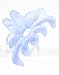 Prettyou Hair Clips 2.75 Inches Banana No-Slip Effortless Colorful Small Size Flower Claws Barrettes for Women, Pack of 4