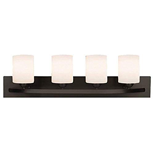Vanity Bath Light Bar Interior Lighting Fixture (Oil Rubbed Bronze, 4 Lights)