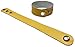 (10-Pack) TheAwristocrat BLANK Leather Bracelets DIY Craft Wristbands - Customize & Personalize (10 Pack Variety)