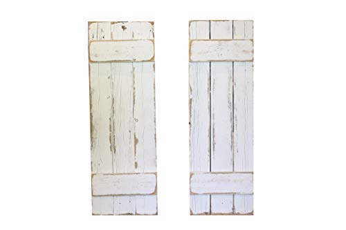 White Farmhouse Shutters
