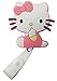 Cartoon Retractable Badge Reel - Holder for ID and Name Tag with Belt Clip, Great Gift for Nurse and Medical Workers, Cute ID Holders for Nursing School Student, RN, or CNA (Hello Kitty)