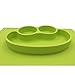 Fancy Small Silicone Suction Placemat For Toddler Baby wiih gift spoon random