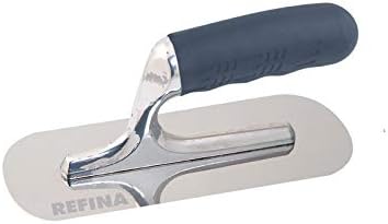 Refina Mini Pool Trowel 8” Polished Semi-Flexible Blade - (269632)