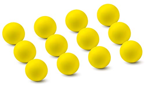 Lacrosse Balls 12 Pack (Yellow)