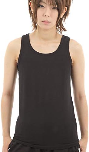 Amazon Minette Earth ソフトストレッチ 胸つぶし ナベシャツ タンクトップ バスト 補正 下着 大きい サイズ 段階 調節 フック ゴム 黒３xl Minette Earth 補正下着トップス