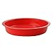 2win2buy 7.3*1 inch Silicone Round Cake Baking Mold Pastry Brownie Pizza Pie Dessert Pan