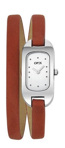 Montre OPEX Femme Quartz - Occasion Bon état - Bracelet Cuir Blanc