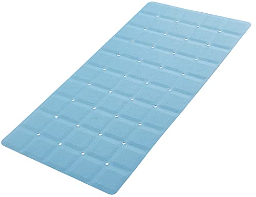 Webos Foldable Silicone Bathtub Mat Blue