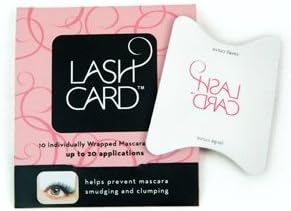 Lash Card Disposable Mascara Shield Helps Prevent Smudging and Clumping By Elizabeth Mott