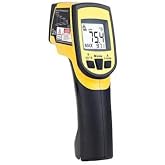 Digi-Sense Calibrated Dual Laser Infrared Thermometer with Type K, 12: 1 Ratio