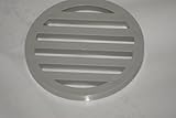 5 PACK - Gray Plastic Drain Cover 3