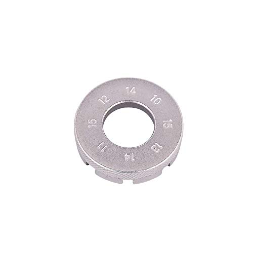 Beautyer Bike 8 Way Spoke Wrench Spoke Nipple Key Wheel Rim Wrench Spanner Repair Tool Cycling Pocket Tools 1PC