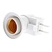 Docooler® AC 220V 50Hz 40W E27 Screw Bulb Socket 2-Pole Jack