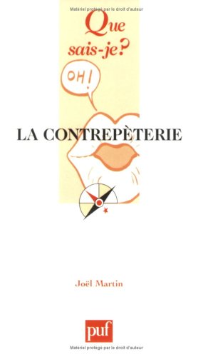 La contrepèterie