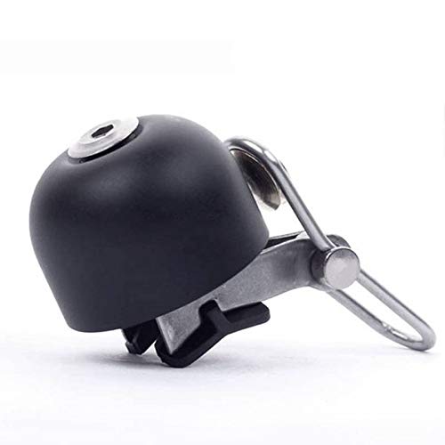 Angzhili Vintage Bicycle Bell Ring Bike Horn Classic Retro Brass Bell Handlebar Bells (Black)