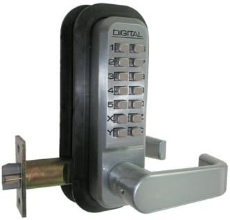 Lockey -MG-DC Mechanical Keyless Lock With Passage Function Double Sided Combination - Marine Grade44; 2.38 Backset