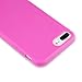 technext020 iPhone 7 Plus Hot Pink Case/iPhone 8 Plus Hot Pink Case, Shockproof Ultra Slim Fit Silicone TPU Soft Gel Rubber Shock Resistance Protective Back Bumper for iPhone 7 Plus/iPhone 8 Plus