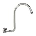 MODONA “S” Shower Arm with Flange – Stainless Steel SS304 – Satin Nickel - 5 Year Warrantee