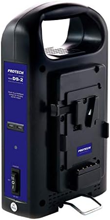 ロフト Protech 期間限定お試し価格 充電器 Vマウント2ch同時バッテリーチャージャー Ds 2 海外で充電可能 短時間充電 リチウムイオンバッテリー 同時充電 大容量
