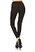 Yoga Solid Leggings (LYX128-BLACK)