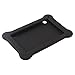 Silicone Rubber Case Cover for 7'' 7 inch Android Capacitive Table PC PDA #01 Black