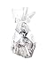 Clear Cellophane Basket Bags 18